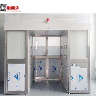 China Sala do fechamento do chuveiro de ar com sistema da porta automaticamente deslizante fornecedor
