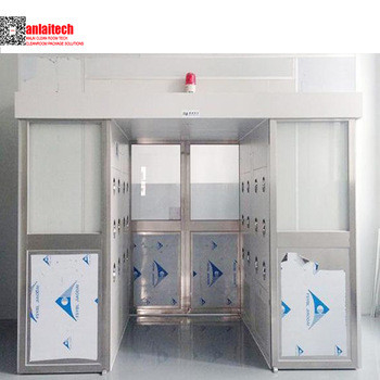 China Porta do rolo/sala de limpeza do chuveiro de ar da carga da casa de banho com chuveiro do ar porta deslizante fornecedor